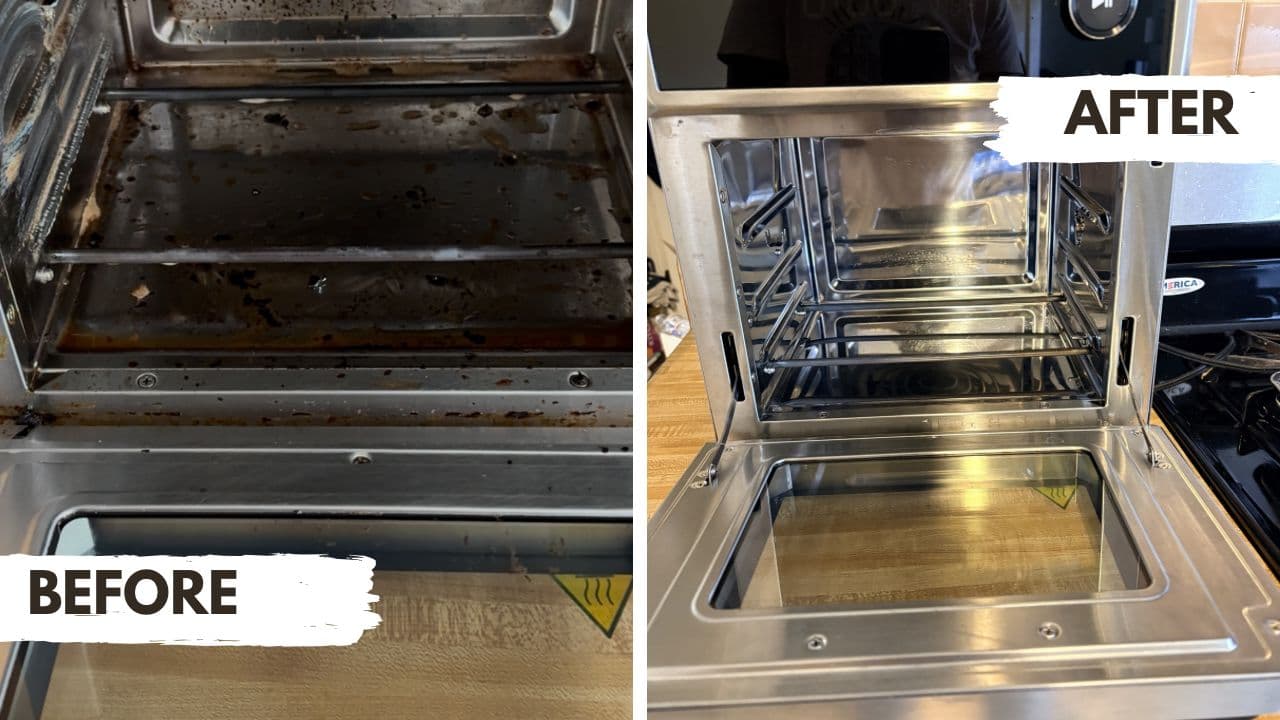 Professional kitchen deep clean